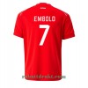 Sveits Breel Embolo 7 Hjemme VM 2022 - Herre Fotballdrakt